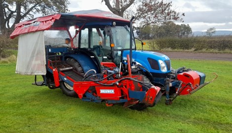 2 x Brouwer 4wd Turf Harvesters for sale